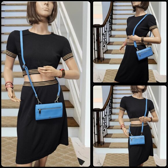 DIOR Men's Front Zip Flap Wallet - Picture 17 of 17